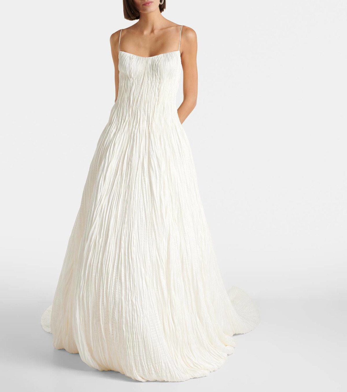 Danielle Frankel Bridal Phoebe satin gown Danielle Frankel