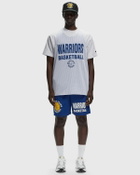 Mitchell & Ness Nba Reversible Mesh Practice Tank Vintage Logo Warriors Blue Jerseys