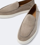 Giorgio Armani Suede slip-on shoes