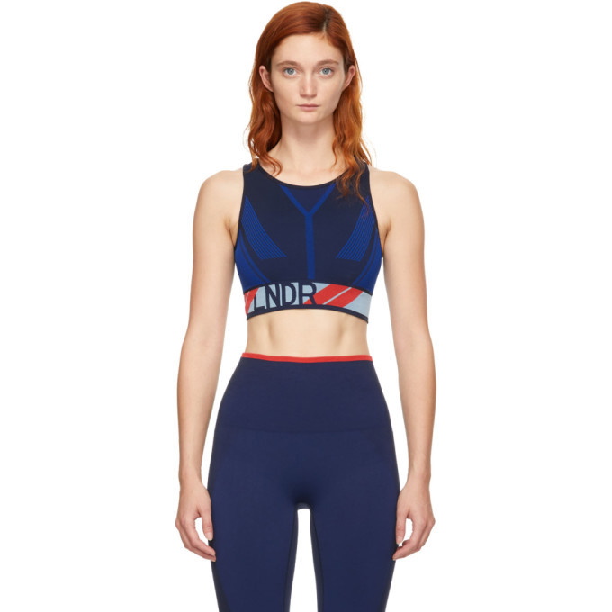 Photo: LNDR Navy Eagle Sports Bra