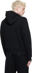 Omar Afridi Black Zip-Up Hoodie