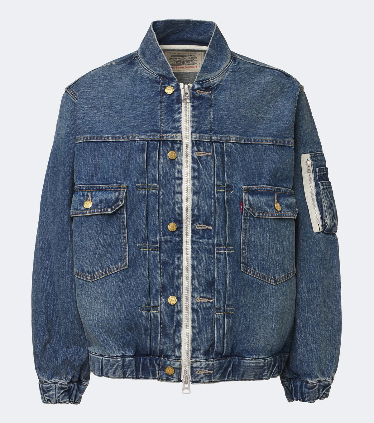 Sacai Denim bomber jacket