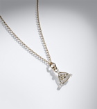 FoundRae Resilience Blossoms 18kt gold pendant necklace with diamonds