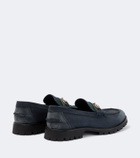 Gucci Horsebit suede loafers