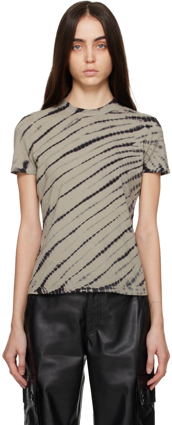 Proenza Schouler Blue PSWL Care Label T Shirt Proenza Schouler