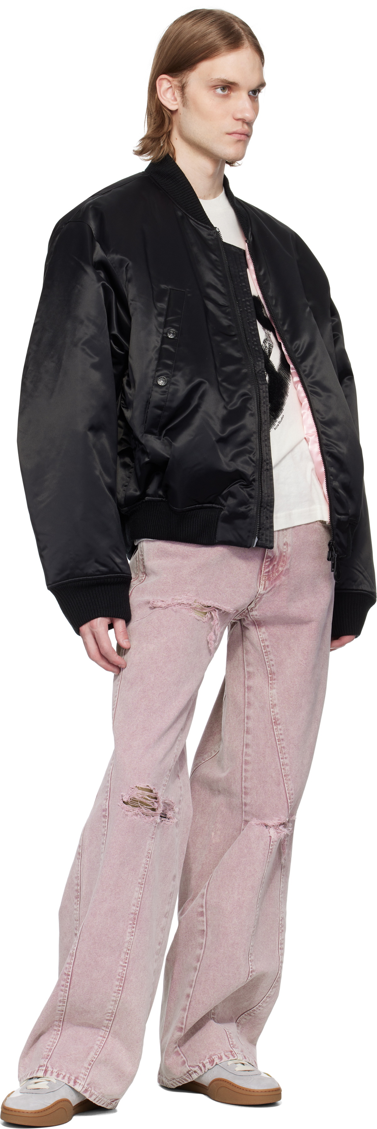 PDF Pink 'Rich Kid' Jeans