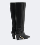 Aeyde Silva leather knee-high boots