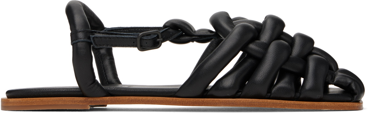 HEREU Black Cabersa Sandals