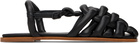 HEREU Black Cabersa Sandals