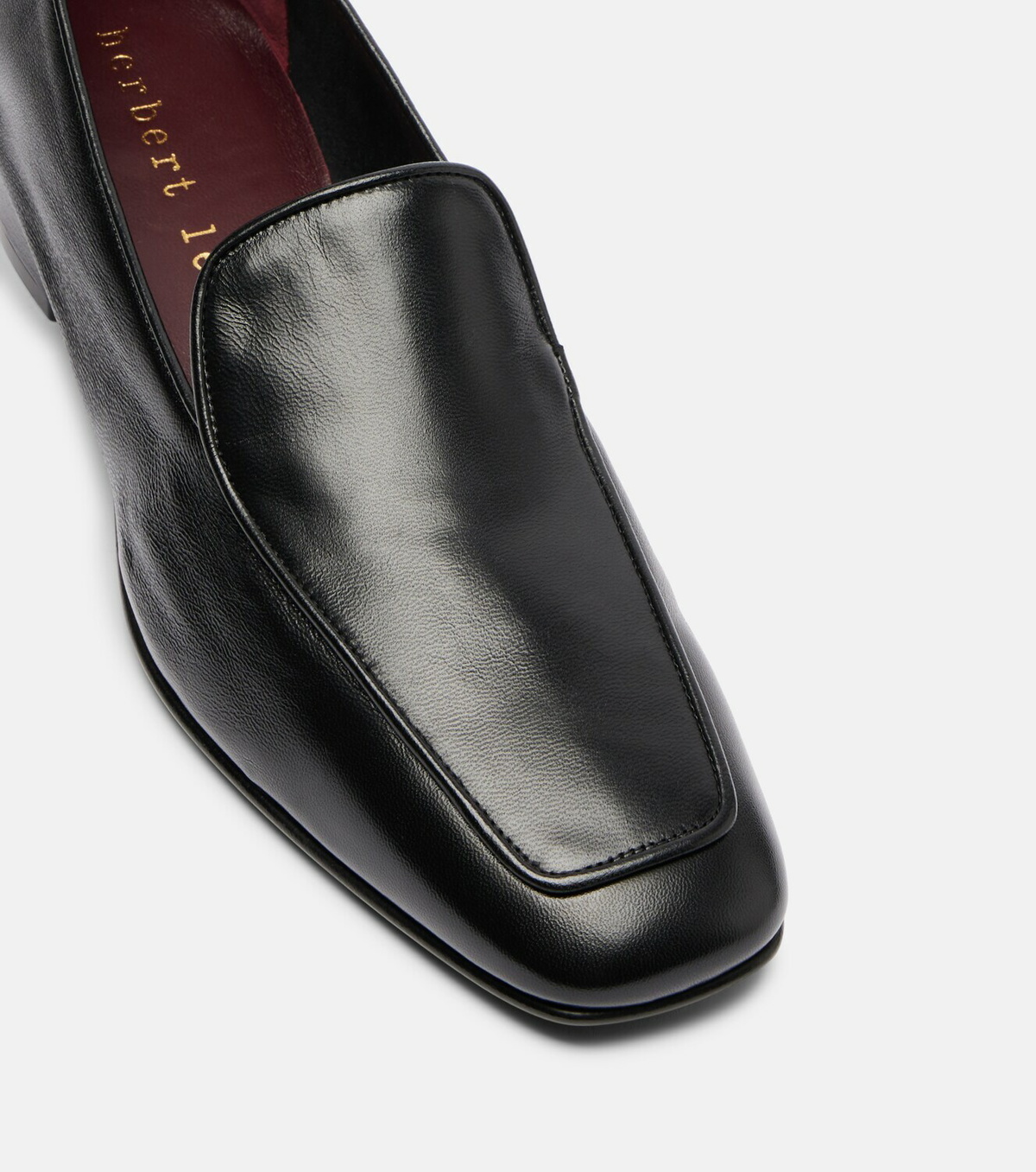 Herbert Levine Fair and Square leather loafers