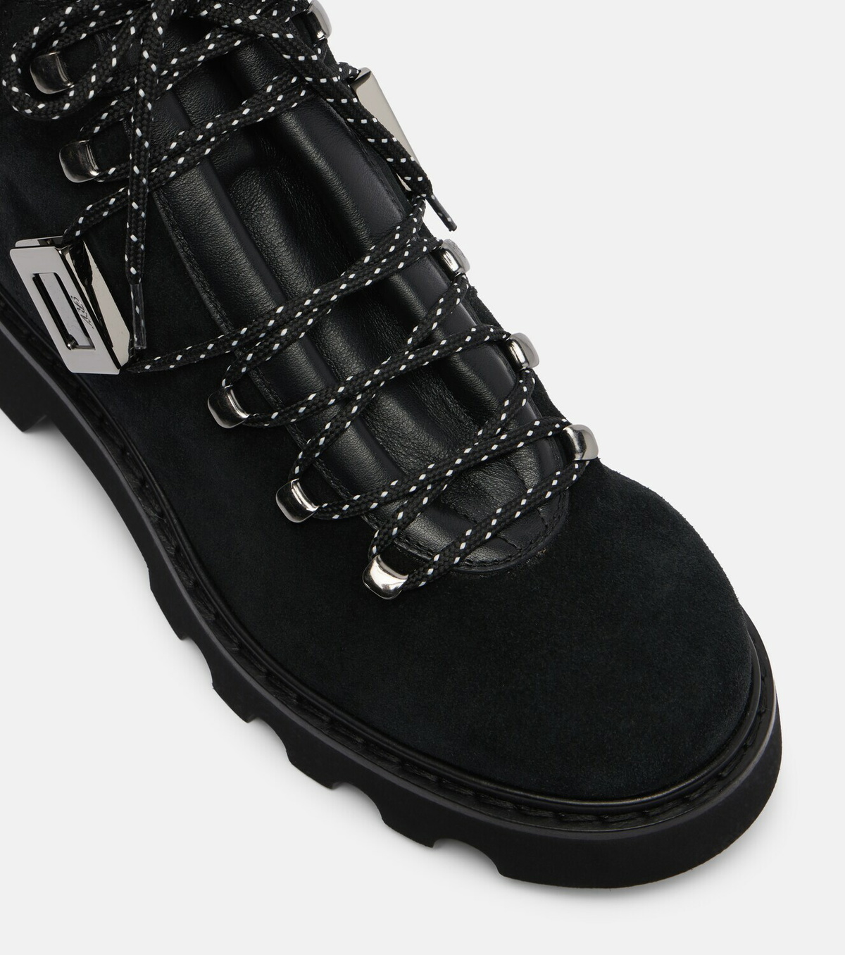 Roger Vivier Viv' Rangers suede lace-up boots