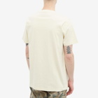 Maharishi Men's MILTYPE Side Print T-Shirt in Ecru
