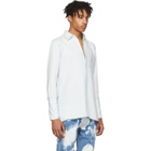 Wheir Bobson Blue Denim Long Shirt