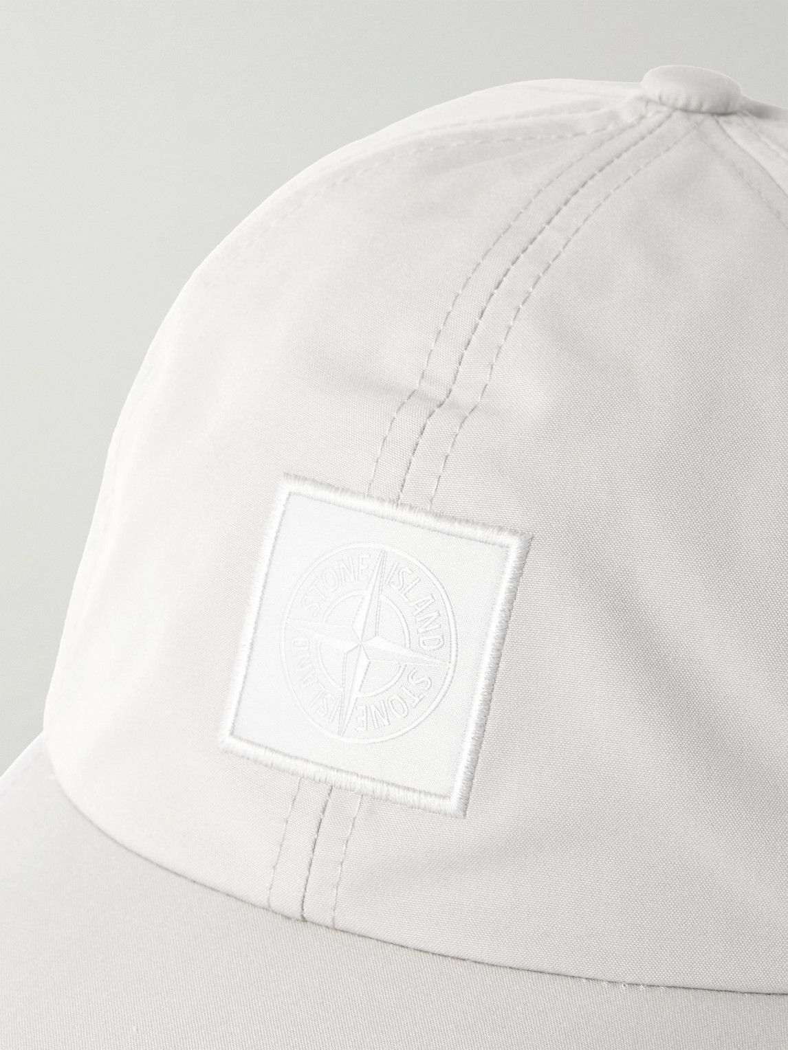 Stone Island - Ghost Logo-Appliquéd Organic Cotton-Canvas Cap