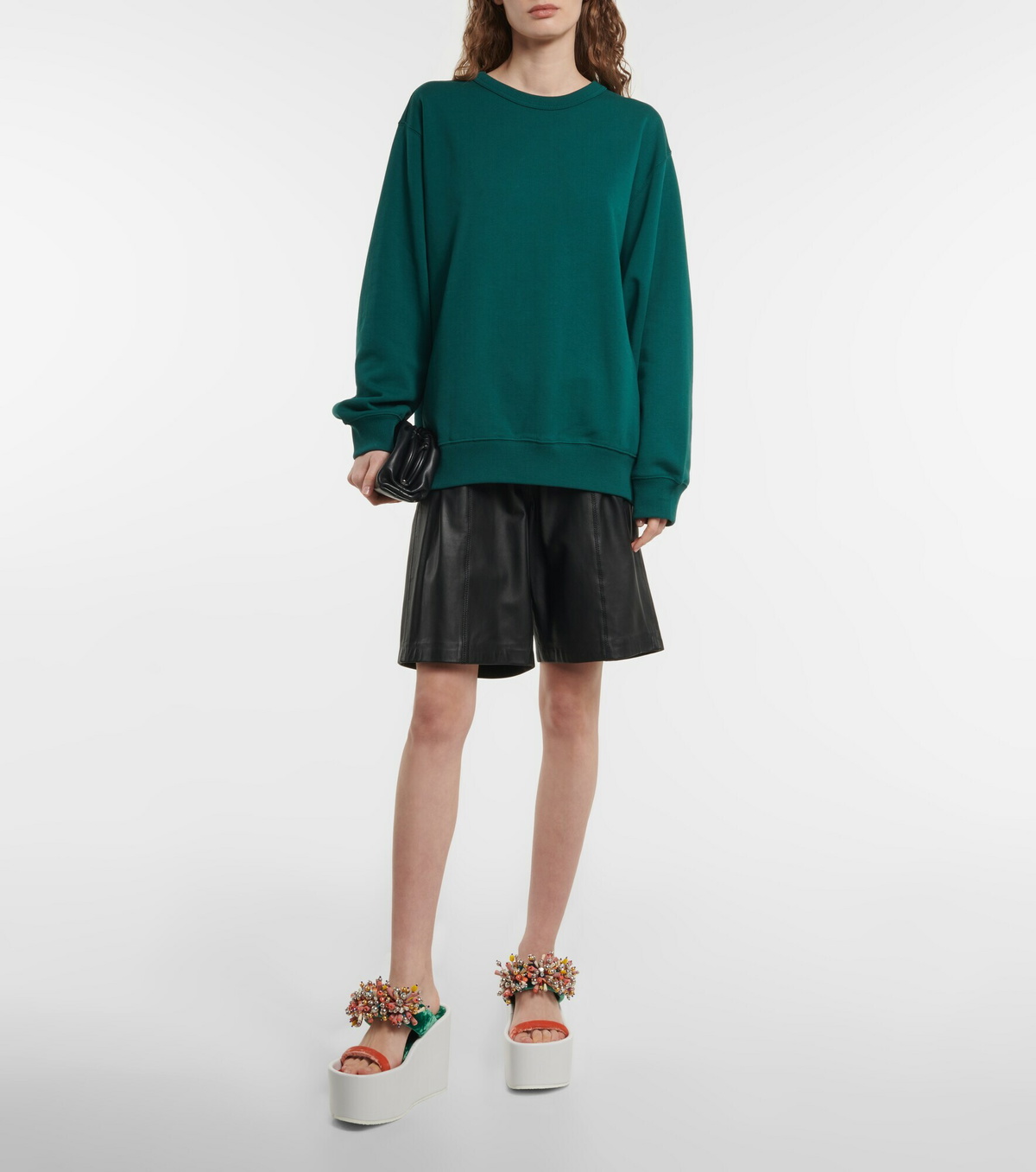 Dries Van Noten - Cotton jersey sweatshirt Dries Van Noten