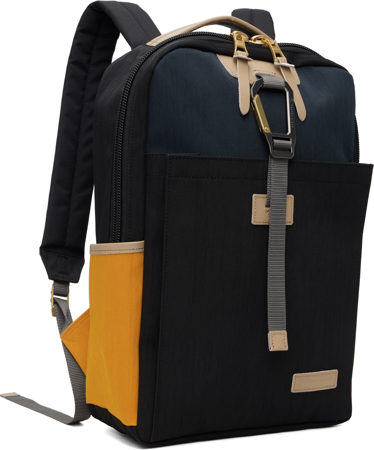 master-piece Navy & Black Link Backpack