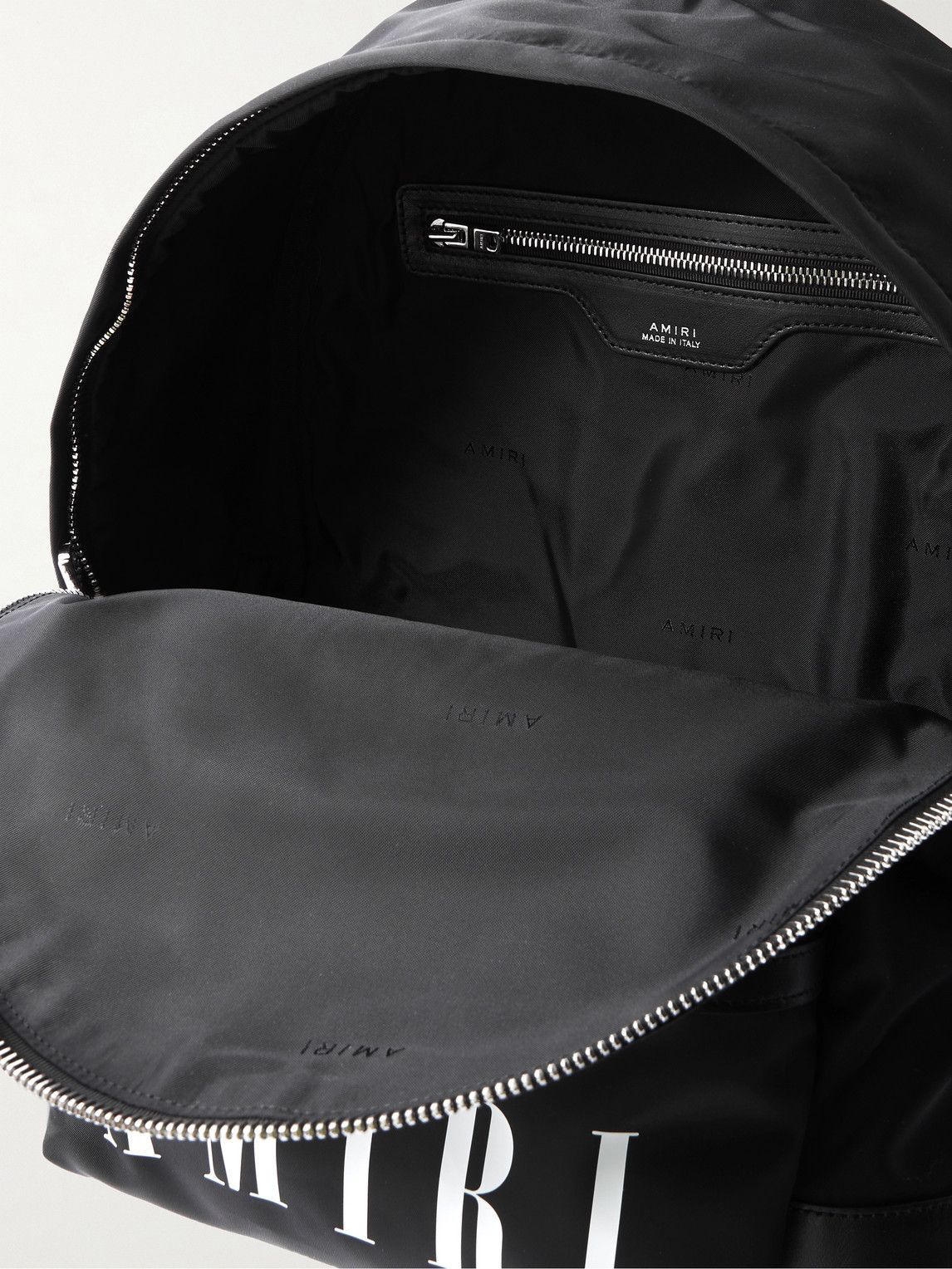 Amiri Nylon Classic Backpack in Black