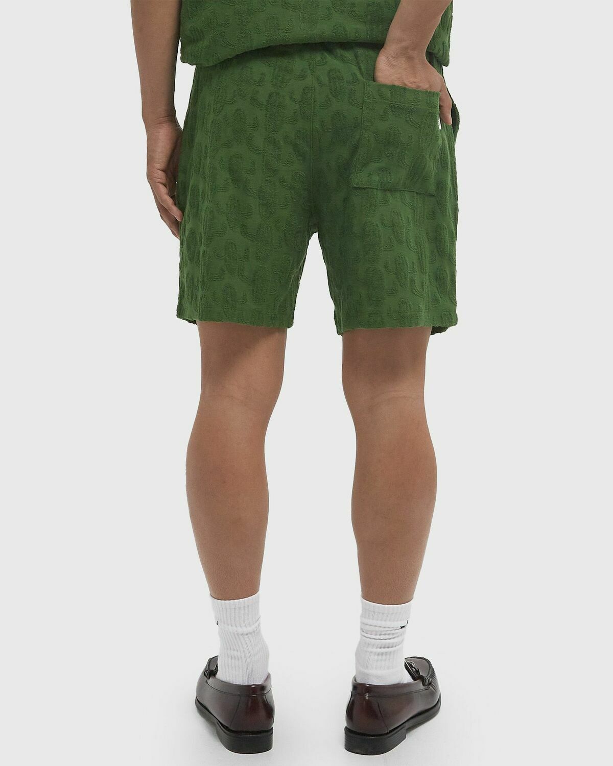 CLOSED SHORTS Green Mens Casual Short