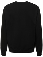 GUCCI Logo Light Felted Cotton Sweatshirt