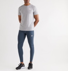 DISTRICT VISION - Lono Stretch-Jersey Running Tights - Blue