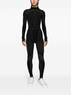 Reebok LTD Black Baselayer Mesh Jacquard Leggings