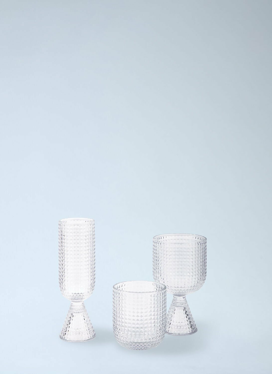 POLSPOTTEN Set Of Four Rooftop Wine Glasses