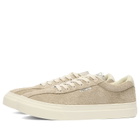 Stepney Workers Club Men's Dellow 02 Suede Sneaker in Taupe
