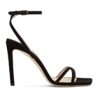 Jimmy Choo Black Metz 100 Heeled Sandals