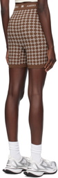 AMIRI Brown MA Quad Seamless Sport Shorts