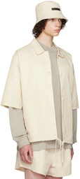 Fear of God ESSENTIALS Off-White Nylon Shirt