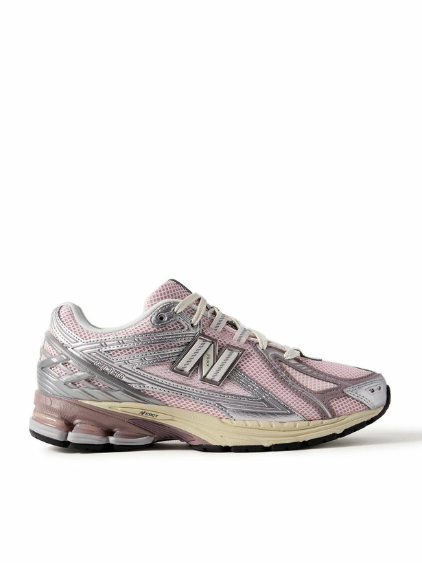 Photo: New Balance - 1906R Rubber-Trimmed Mesh Sneakers - Pink