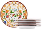Mario Luca Giusti White Pancale Side Plate Set, 6 pcs