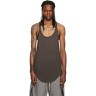Rick Owens Gray Tower Pony Tank Top