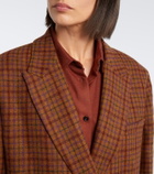 Blazé Milano Nightbreak checked virgin wool blazer