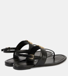 Tory Burch Eleanor leather thong sandals