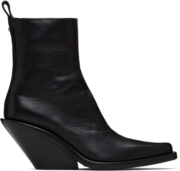 Photo: Ann Demeulemeester Black Larisa Ankle Boots