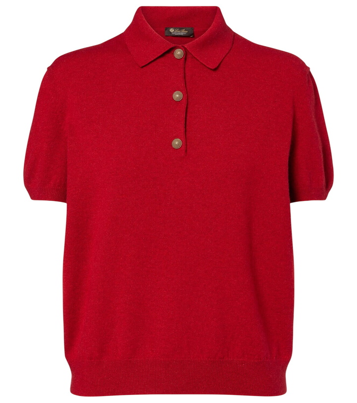 Photo: Loro Piana Classic cashmere polo shirt