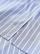 Nili Lotan - Finn Striped Cotton-Poplin Shirt - Blue