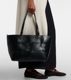 DeMellier Florence Large woven leather tote bag