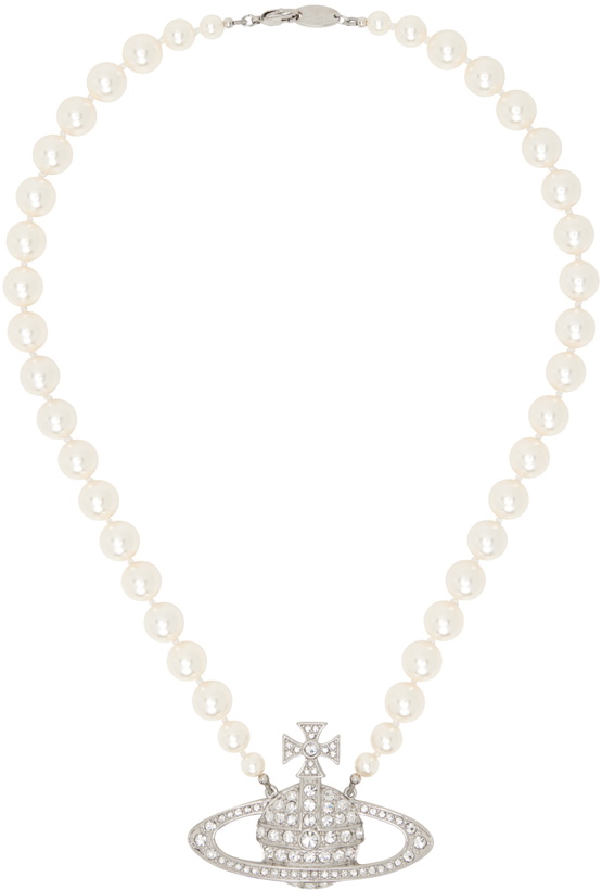 Photo: Vivienne Westwood White Bas Relief Necklace