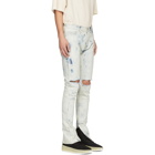Fear of God Blue Selvedge Inverted Holy Water Jeans