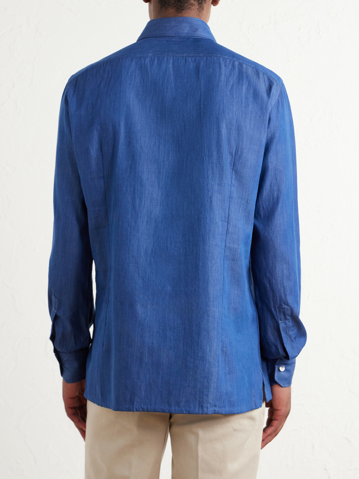 Kiton - Denim Shirt - Blue