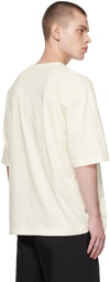 LEMAIRE Off-White Garment-Dyed T-Shirt