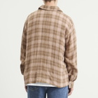 Won Hundred Men's Zayne Zip Overshirt in Ginger Snap