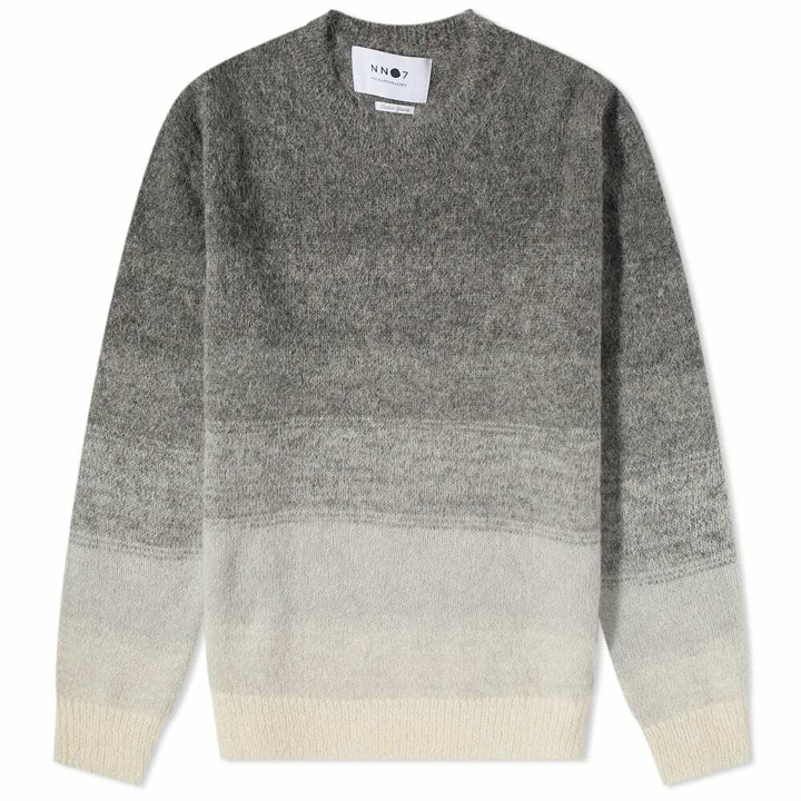Photo: NN07 Men's Walther Gradient Crew Knit in Grey