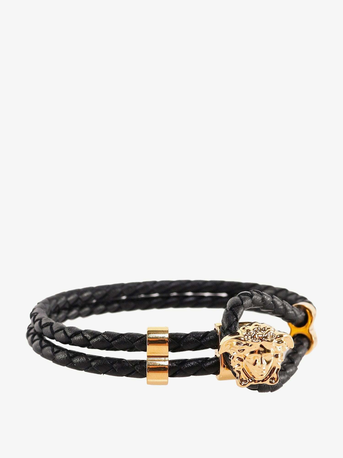 Versace Bracelet Black Mens Versace