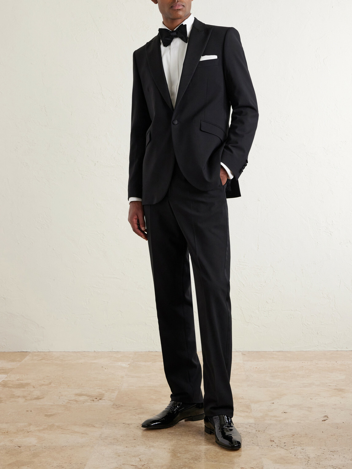 Favourbrook - Wool-Blend Suit Jacket - Black