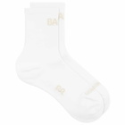 Bandit Men's Grid Literun OG Socks in White/Cocoa