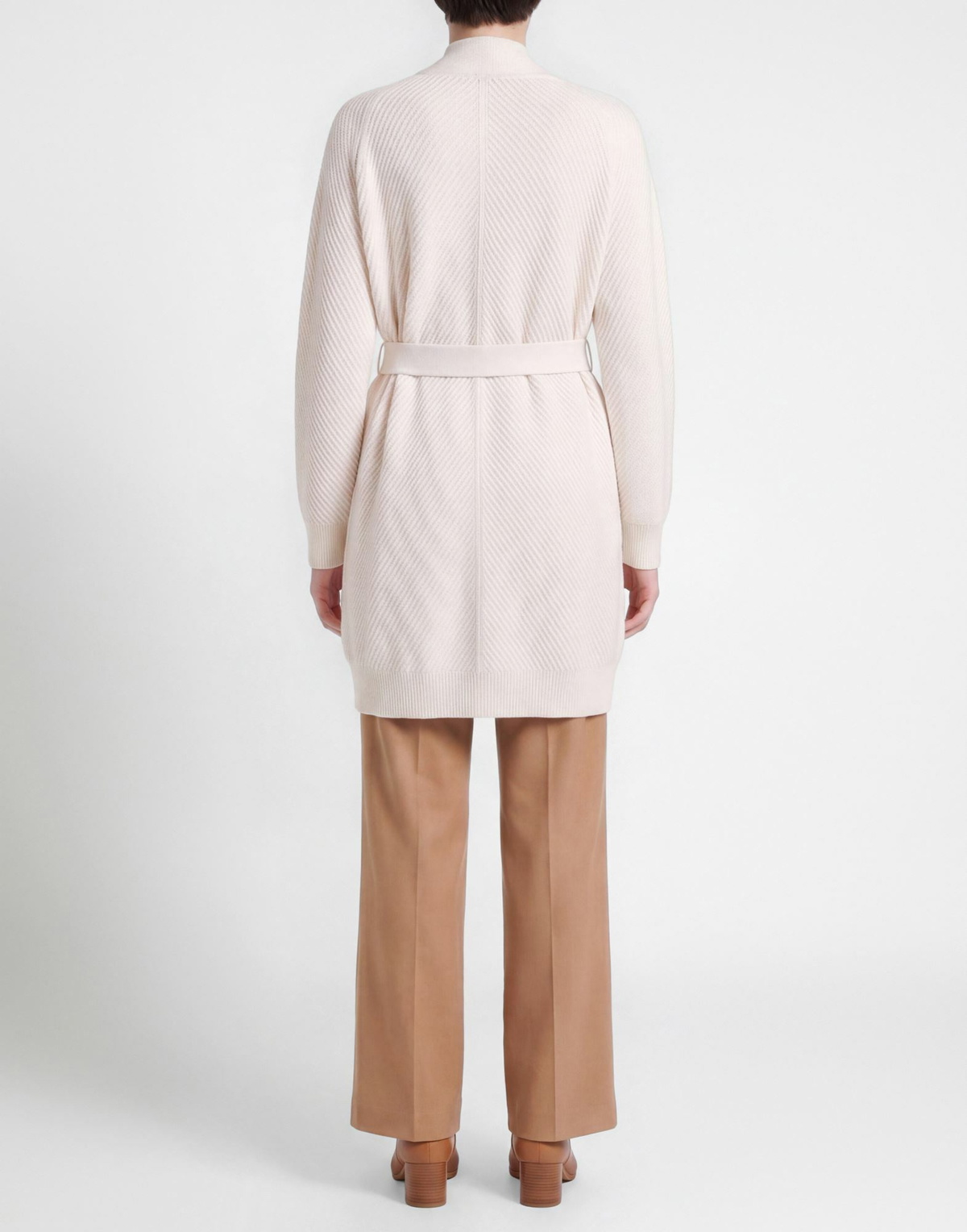 Kiton Womens Cardigan Ivory