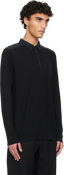 Veilance Black Frame LS Polo